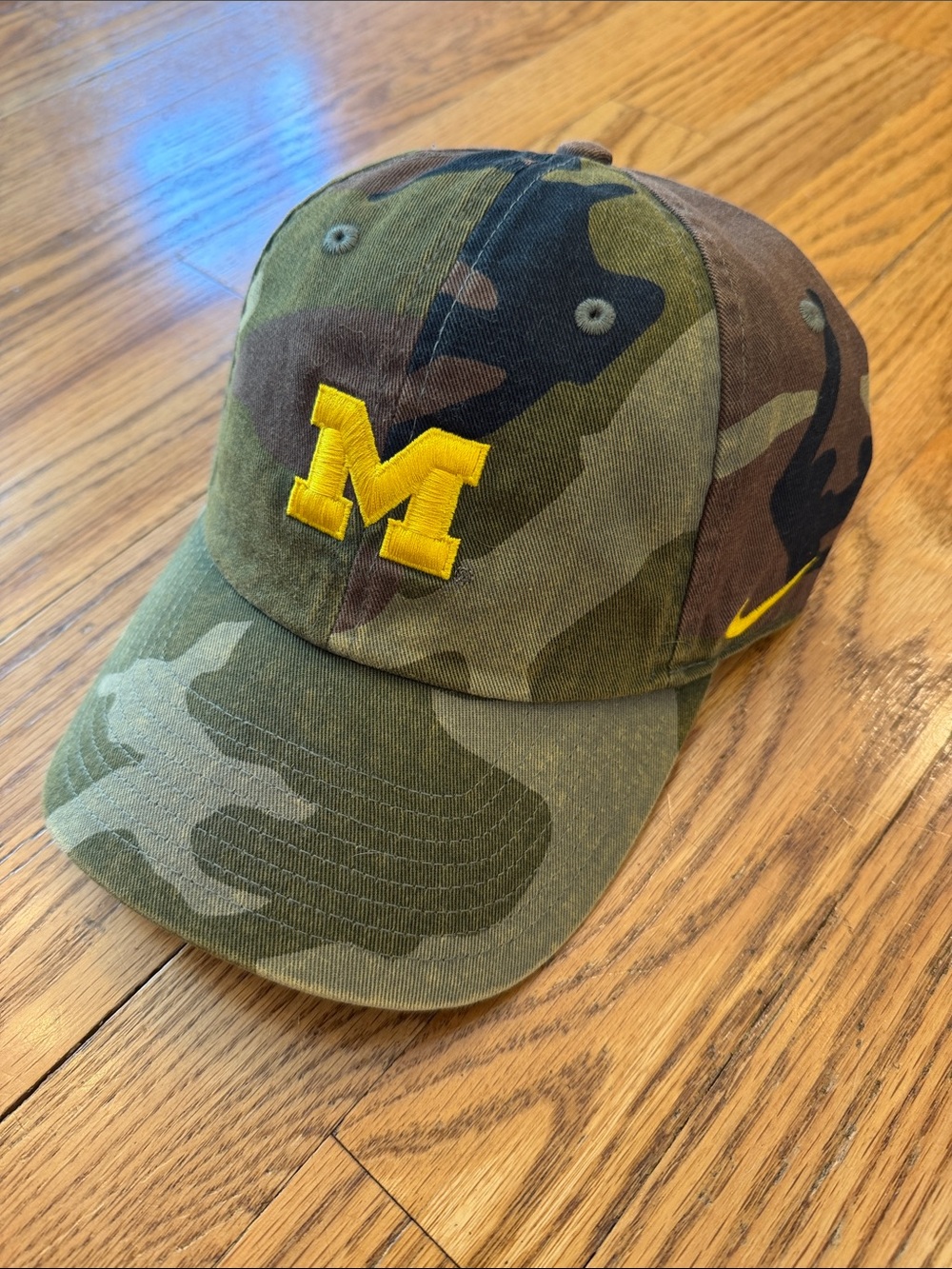 Nike Michigan Wolverines Camo Hat